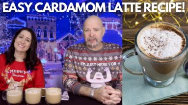 Easy Cardamom Latte Recipe for Christmas!