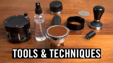 Espresso Puck Prep: Tools and Techniques