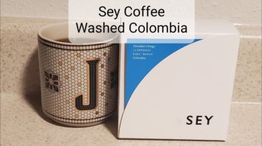 Sey Coffee Review (Brooklyn, New York)- Washed Colombia Esnaider Ortega