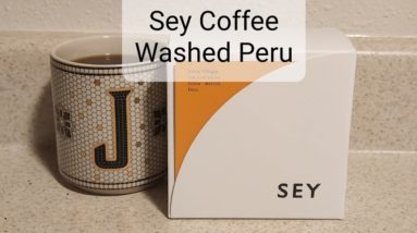 Sey Coffee Review (Brooklyn, New York)- Washed Peru Jonny Villegas