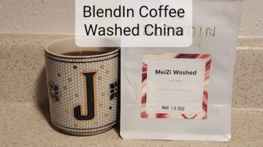 BlendIn Coffee Club Review (Sugar Land, Texas)- Washed China MeiZi