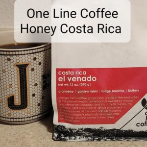 One Line Coffee Review (Heath, Ohio)- Yellow Honey Costa Rica El Venado