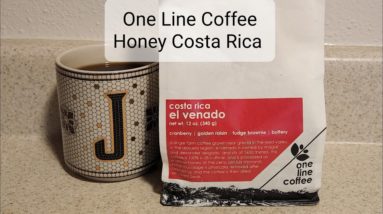 One Line Coffee Review (Heath, Ohio)- Yellow Honey Costa Rica El Venado