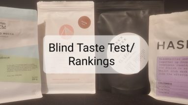 Blind Taste Test/Rankings ft. Audun Coffee, Casino Mocca, Hasbean and Manhattan