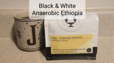 Black and White Coffee Review (Wake Forest, NC)- Anaerobic Washed Ethiopia Kubi