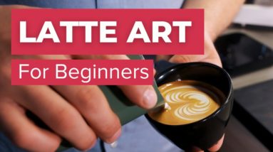 EASY Latte Art for Beginners with Alex Sciarrotta