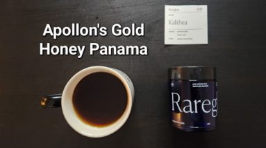 Apollon's Gold Coffee Review (Tokyo, Japan)- Honey Panama Kalithea