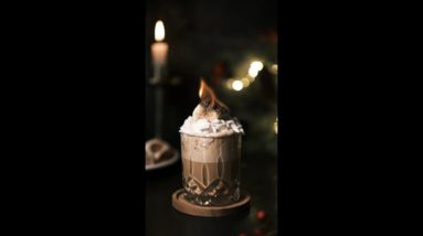 FLAMING Torched Marshmallow Latte Recipe (You'll LOVE)