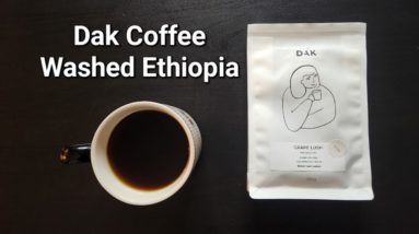 Dak Coffee Roasters Review (Amsterdam, Netherlands)- Washed Ethiopia Grape Lush