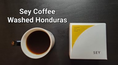 Sey Coffee Review (Brooklyn, New York)- Washed Honduras Olvin Moreno