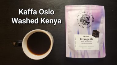 Kaffa Oslo Coffee Review (Oslo, Norway)- Washed Kenya Kivanga AB