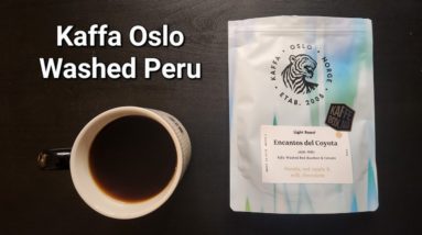 Kaffa Oslo Coffee Review (Oslo, Norway)- Washed Peru Encantos del Coyota