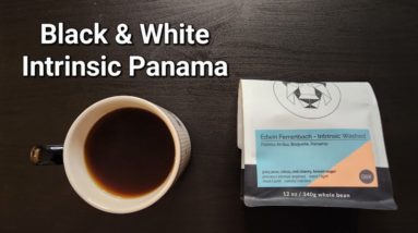 Black and White Coffee Review (Wake Forest, NC)- Intrinsic Washed Panama Edwin Ferrenbach