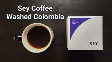 Sey Coffee Review (Brooklyn, New York)- Washed Colombia Santiago Caro