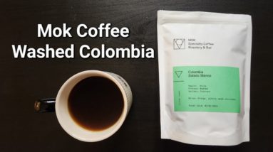 Mok Specialty Coffee Review (Brussels, Belgium)- Washed Colombia Salado Blanco