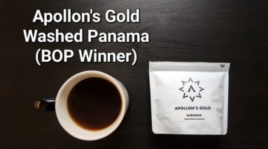 Apollon's Gold Coffee Review (Tokyo, Japan)- Washed Panama Auromar Firestone