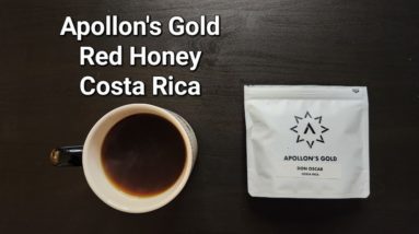 Apollon's Gold Coffee Review (Tokyo, Japan)- Red Honey Costa Rica Don Oscar El Coyote Villalobos