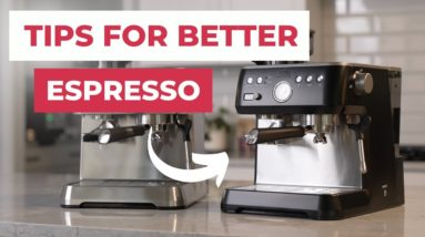 Tips for BETTER Espresso Using the NEW Solis Grind and Infuse Espresso Machine