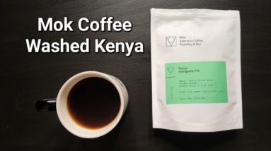 Mok Specialty Coffee Review (Brussels, Belgium)- Washed Kenya Kiangundo PB