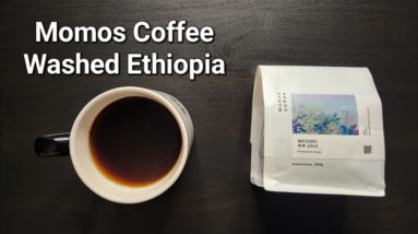 Momos Coffee Review (Busan, South Korea)- Washed Ethiopia Buku Sayisa