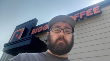 BIGGBY COFFEE *FROZEN BLACK BEAR LATTE* REVIEW