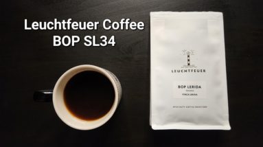 Leuchtfeuer Coffee Review (Wedel, Germany)- Washed Panama BOP SL34 Lerida