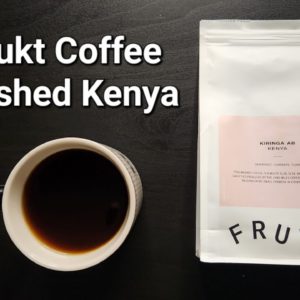 Frukt Coffee Review (Turku, Finland)- Washed Kenya Kiringa AB