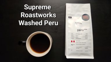 Supreme Roastworks Coffee Review (Oslo, Norway)- Washed Peru Merci Fernandez