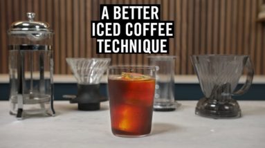 Immersion Iced Coffee: A Better & Easier Technique