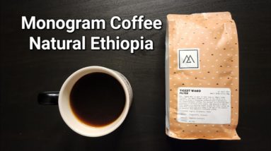 Monogram Coffee Review (Calgary, Alberta)- Natural Ethiopia Tigest Wako