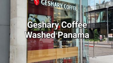 Geshary Coffee Review (Tokyo, Japan)- Washed Panama Esmeralda Mario 41AAS