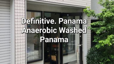 Definitive. Panama Coffee Studio Review (Tokyo, Japan)- Anaerobic Washed Panama Abu GW-610 Geisha