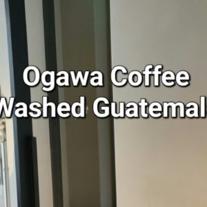Ogawa Coffee Coffee Review (Tokyo, Japan)- Washed Guatemala El Injerto