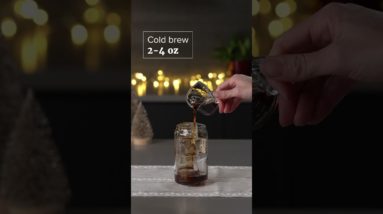 Warm Up with This Cold Brew Recipe! #shorts