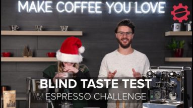 Espresso BLIND Taste Test Challenge! Coffee Tasting ☕