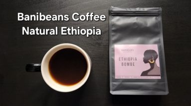 Banibeans Coffee Review (Ljubljana, Slovenia)- Natural Ethiopia Bombe