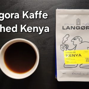 Langora Kaffe Coffee Review (Stjørdal, Norway)- Washed Kenya Kahata AB
