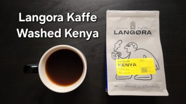 Langora Kaffe Coffee Review (Stjørdal, Norway)- Washed Kenya Kahata AB