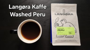 Langora Kaffe Coffee Review (Stjørdal, Norway)- Washed Peru El Diamante