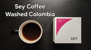 Sey Coffee Review (Brooklyn, New York)- Washed Colombia Inzá Pink