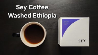 Sey Coffee Review (Brooklyn, New York)- Washed Ethiopia Addisu Kidane