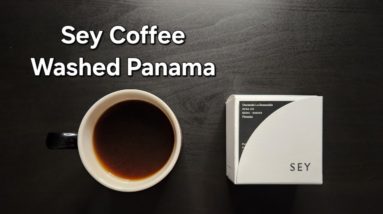 Sey Coffee Review (Brooklyn, New York)- Washed Panama Reina 41S