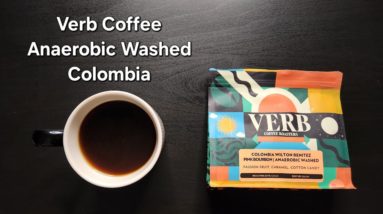 Verb Coffee Review (Boulder, Colorado)- Anaerobic Washed Colombia Wilton Benitez Pink Bourbon