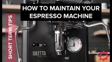 Short Term Tips to Maintain Your Espresso Machine #espressomachine #coffeeeducation