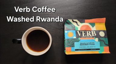 Verb Coffee Roaster Review (Boulder, Colorado)- Washed Rwanda Gatare Site