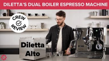 Crew Review: Diletta Alto DUAL BOILER Espresso Machine - Full Review, Brewing, and Tasting!