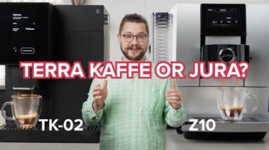 Superautomatic Espresso Machine Comparison: Terra Kaffe TK-02 vs Jura Z10