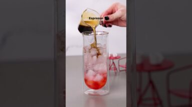 Strawberry Iced Coffee and... Pop Rocks?! 💥