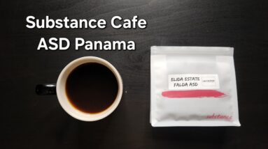 Substance Cafe Review (Paris, France)- Anaerobic Slow Dry Panama Elida Estate Falda