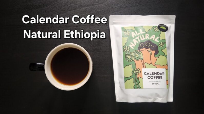 Calendar Coffee Review (Galway, Ireland)- Natural Ethiopia Buku Abel